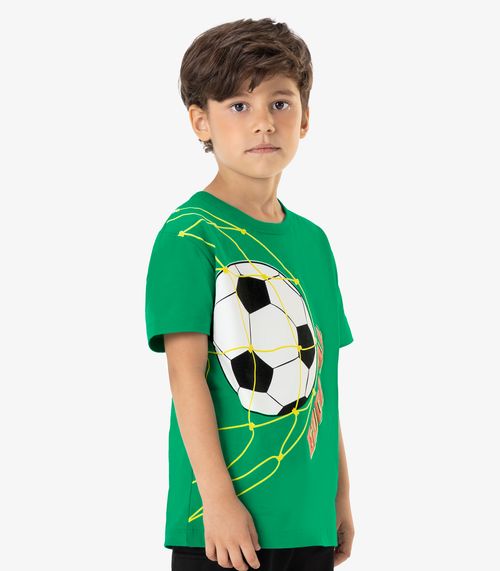 Camiseta Infantil Masculina Rovi Kids Verde