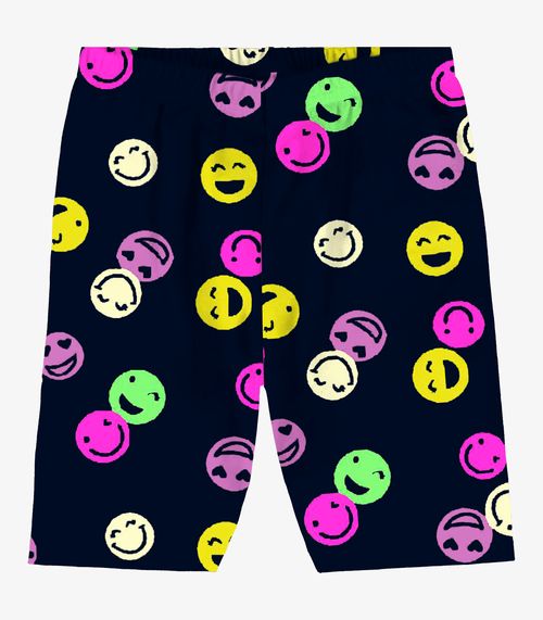 Bermuda Básica Infantil Feminina Rovi Kids Azul