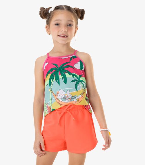 Regata Infantil Feminina Rovi Kids Rosa
