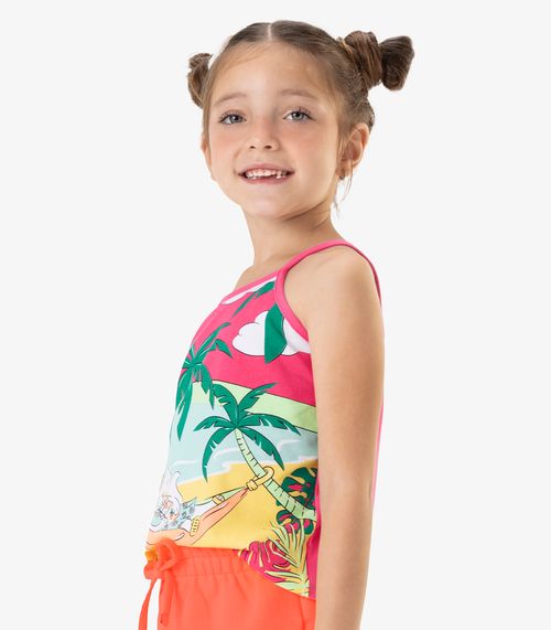 Regata Infantil Feminina Rovi Kids Rosa