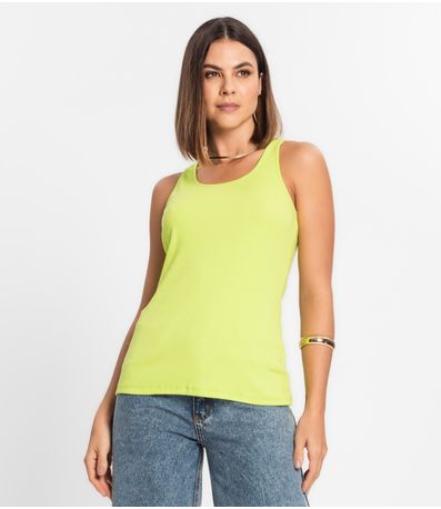 Regata Feminina Em Ribana Rovitex Verde