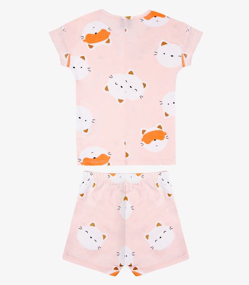 Pijama Infantil Menina Select Rosa