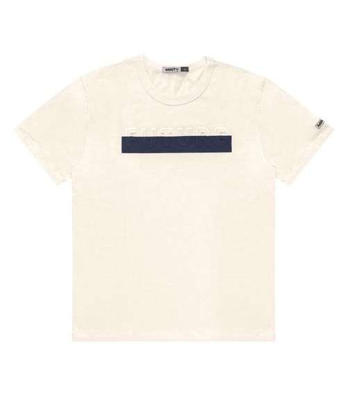 Camiseta Juvenil Masculina Minty Bege