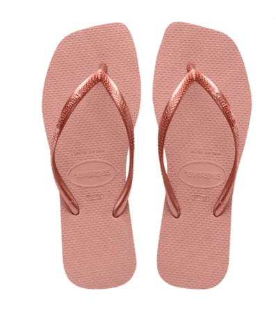Chinelo Havaianas Slim Square Rosa Feminino
