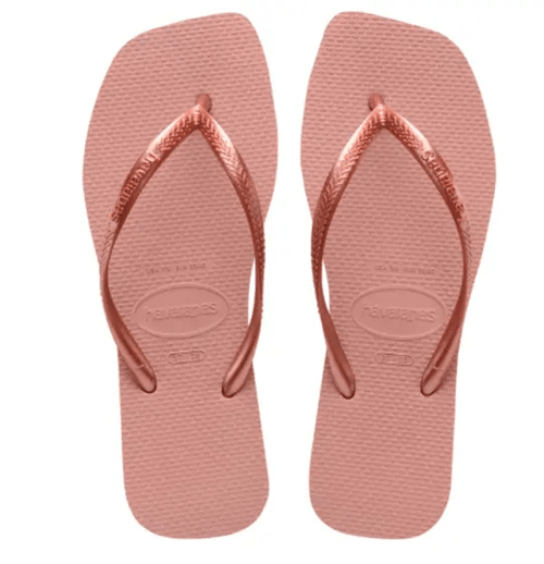 Chinelo Havaianas Slim Square Rosa Feminino