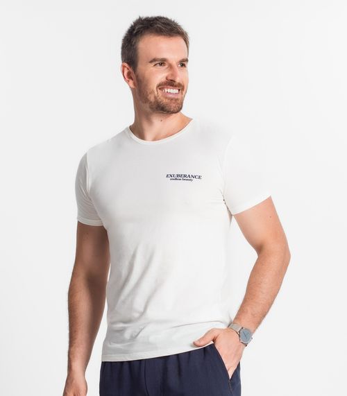 Camiseta Masculina Diametro Bege
