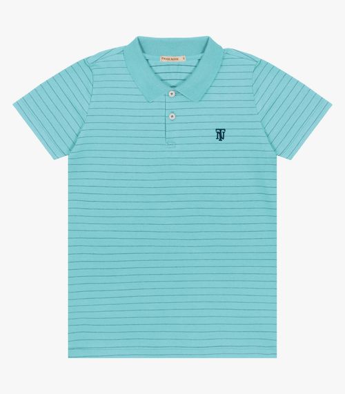 Polo Infantil Menino Listrada Trick Nick Azul