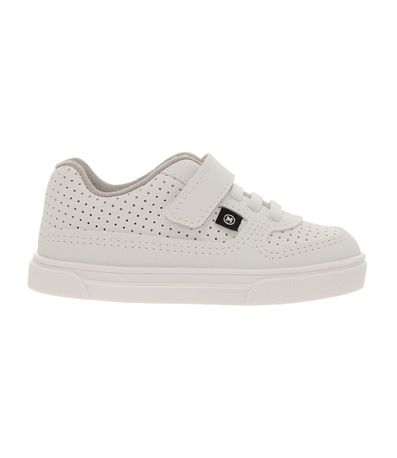 Tênis Casual Molekinho Branco Juvenil Masculino