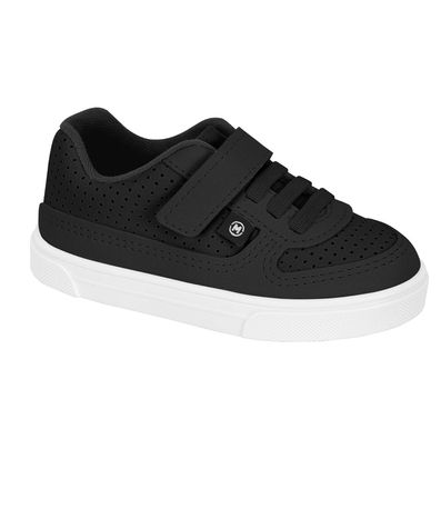 Tênis Casual Molekinho Preto Infantil Masculino