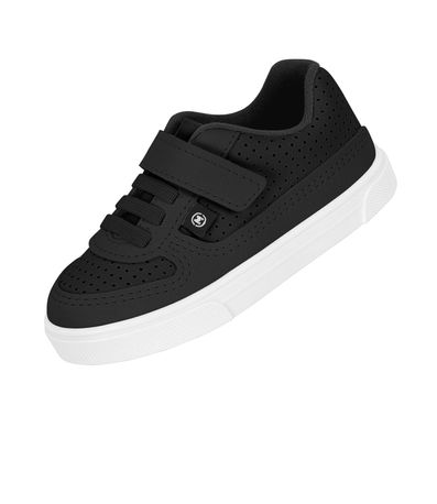 Tênis Casual Molekinho Preto Infantil Masculino