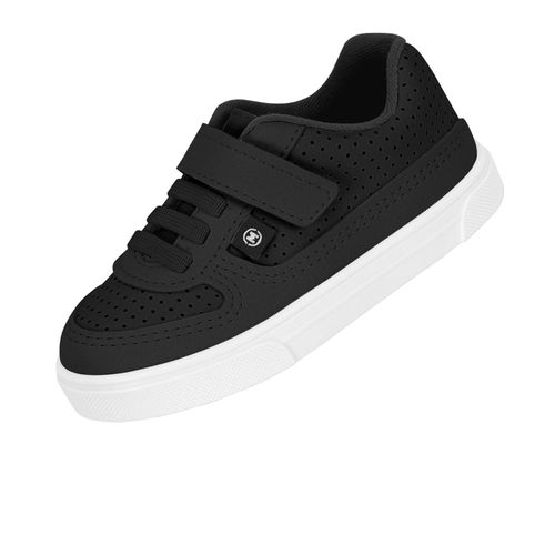 Tênis Casual Molekinho Preto Infantil Masculino