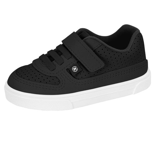 Tênis Casual Molekinho Preto Infantil Masculino