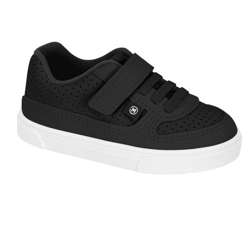 Tênis Casual Molekinho Preto Infantil Masculino