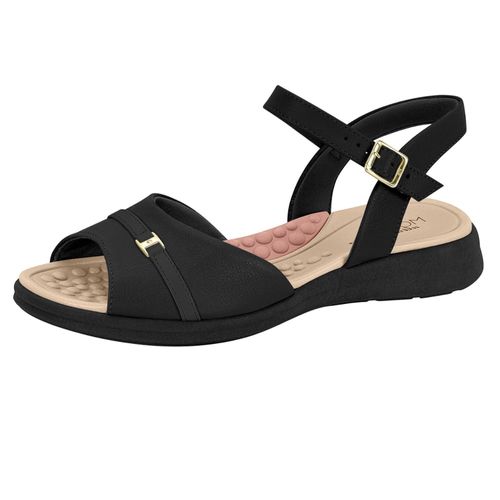 Sandália Plataforma Modare Preto Feminina