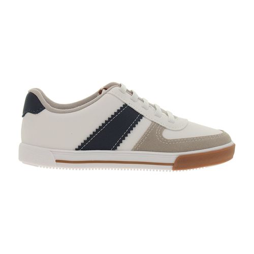 Sapatênis Casual Molekinho Branco e Multicores Juvenil Masculino
