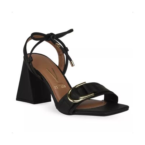 Sandália Salto Vizzano Preto Feminina