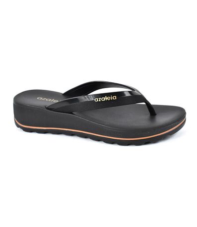 Tamanco Anabela Azaleia Preto Feminino