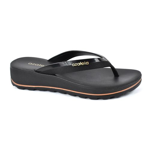 Tamanco Anabela Azaleia Preto Feminino