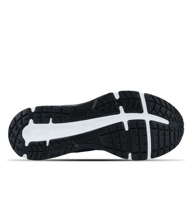 Tênis Esportivo Asics Raiden 4 Azul Escuro e Ouro Masculino