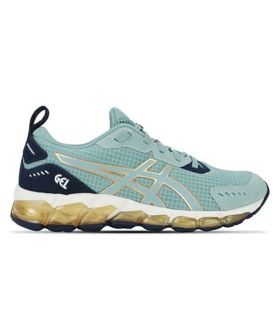 Tênis Esportivo Asics Gel-Quantum 360 CTW Azul Claro e Marinho Feminino