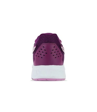 Tênis Esportivo Asics Raiden 4 Roxo e Branco Feminino