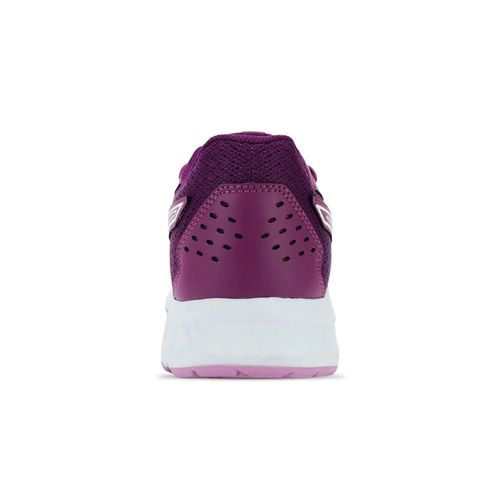 Tênis Esportivo Asics Raiden 4 Roxo e Branco Feminino