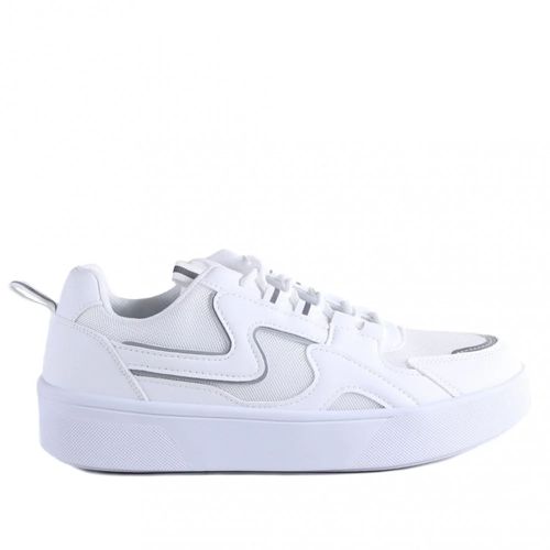 Tênis Casual Flatform Ramarim Branco Feminino