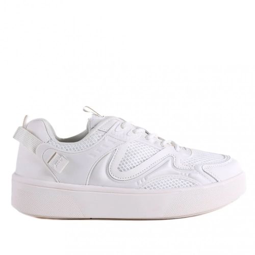 Tênis Casual Flatform Ramarim Branco Feminino