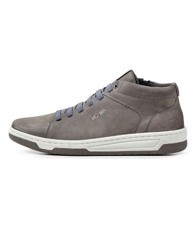 Sapatênis Casual Ferracini Vox Cinza e Preto Masculino