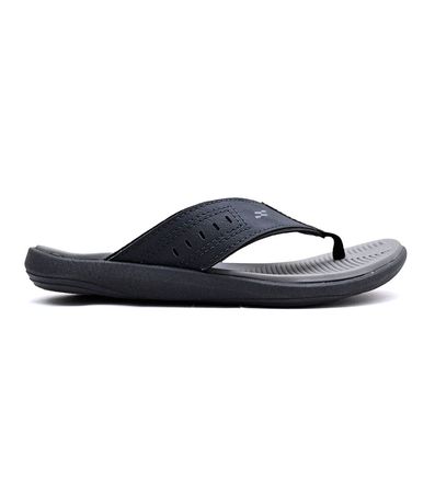 Chinelo Dedo Itapuã Preto e Grafite Masculino