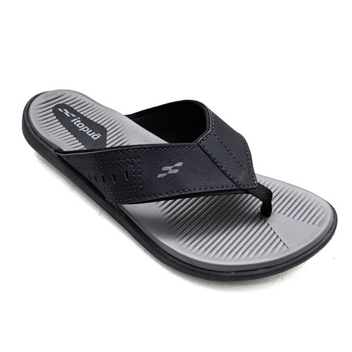Chinelo Dedo Itapuã Preto e Grafite Masculino