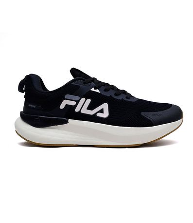 Tênis Esportivo Fila Improve Preto e Cinza Masculino