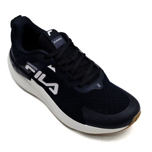 Tênis Esportivo Fila Improve Preto e Cinza Masculino