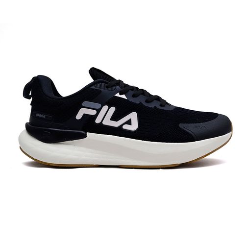 Tênis Esportivo Fila Improve Preto e Cinza Masculino