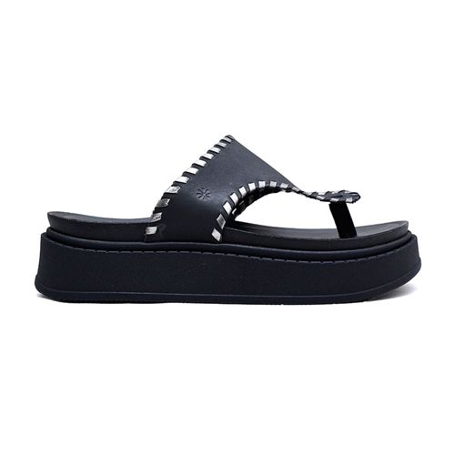 Tamanco Flatform New Face Preto Feminino