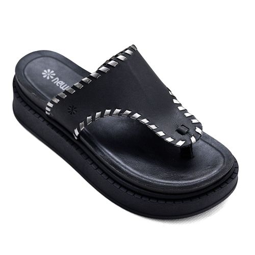 Tamanco Flatform New Face Preto Feminino