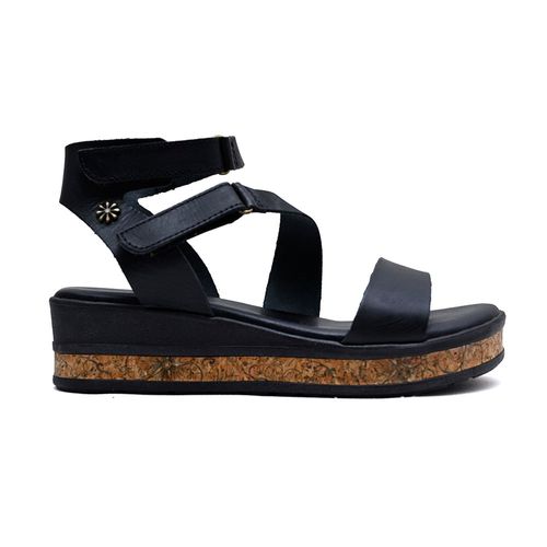 Sandália Flatform New Face Preta Feminina