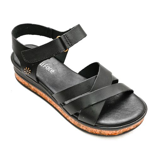 Sandália Flatform New Face Preta Feminina