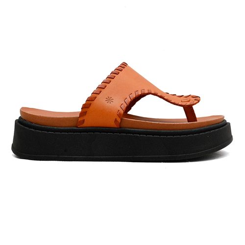 Tamanco Flatform New Face Mel New e Damasco Feminino