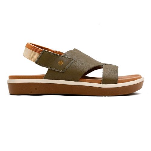 Sandália Flatform New Face Oliva e Havana Feminina
