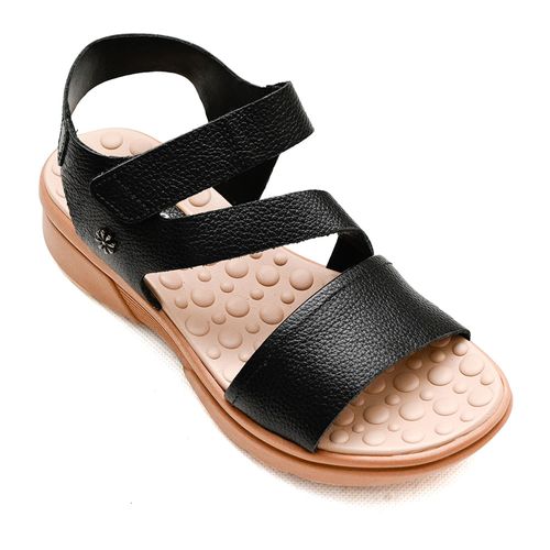Sandália Papete New Face Preta Feminina
