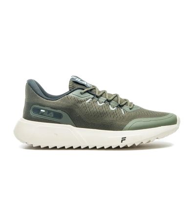 Tênis Esportivo Fila Step Oliva e Preto Masculino