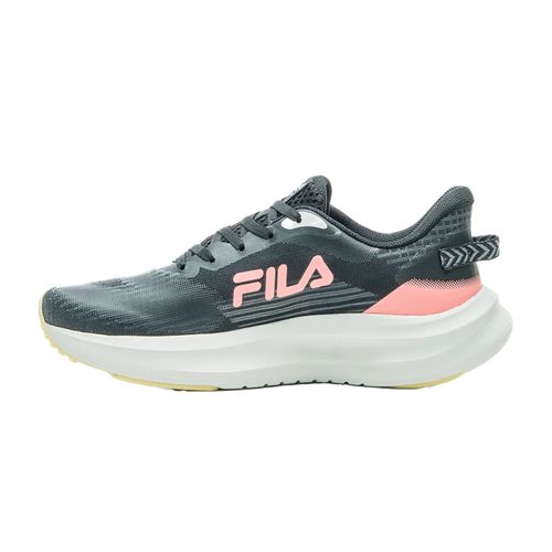 Tênis Esportivo Fila Racer Sky Preto e Rosa Feminino