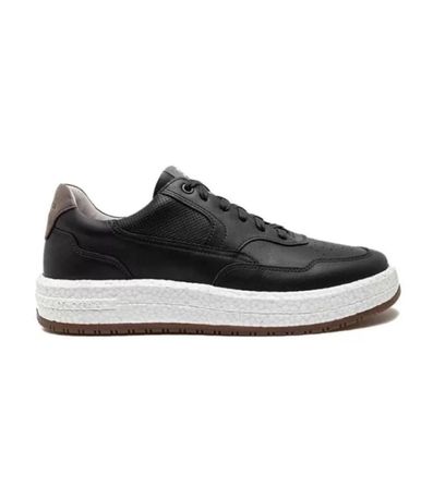 Sapatênis Casual Democrata Drake Pulse Preto Masculino