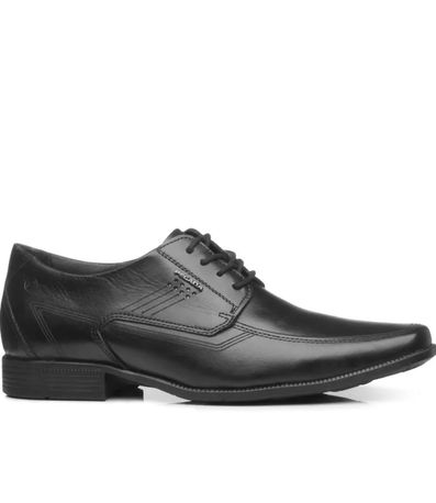 Sapato Social com Cadarço Pegada Preto Masculino
