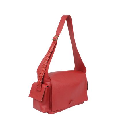 Bolsa New Face Vermelha Feminina