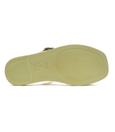 Tamanco Flats Vizzano Amarelo Claro Feminino