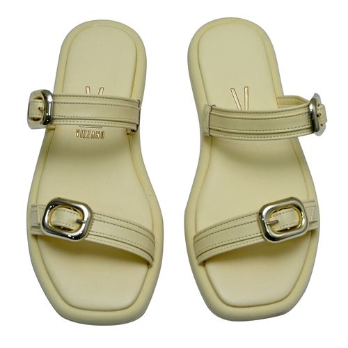 Tamanco Flats Vizzano Amarelo Claro Feminino