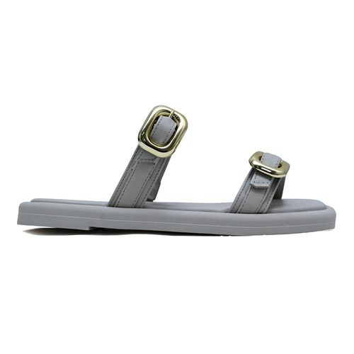 Tamanco Flats Vizzano Cinza Feminino