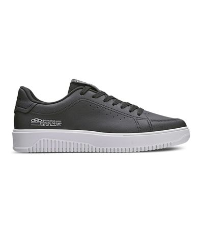 Tênis Casual Olympikus Eros Preto e Branco Masculino